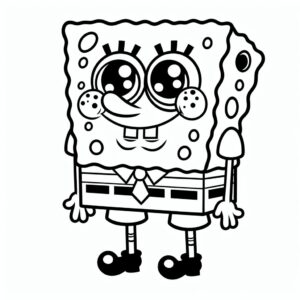 coloring bob esponja 1 1