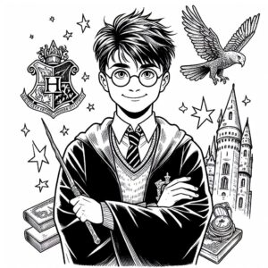 coloring harry potter 11 2