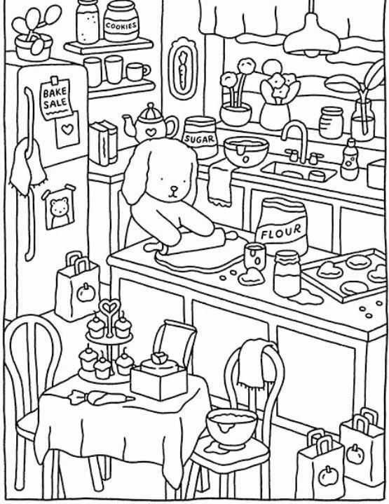 Desenho para colorir e imprimir Bobbie Goods