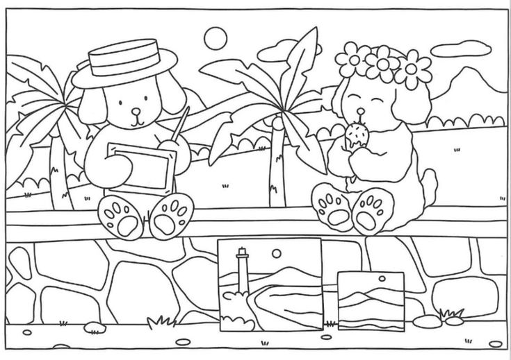 Desenho para colorir e imprimir Bobbie Goods