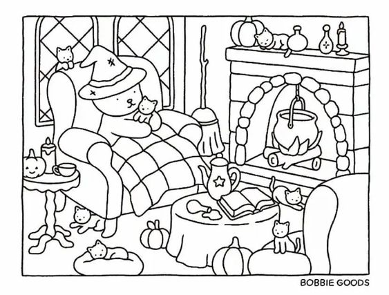 Desenho para colorir e imprimir Bobbie Goods