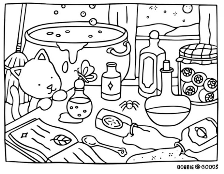 Desenho para colorir e imprimir Bobbie Goods