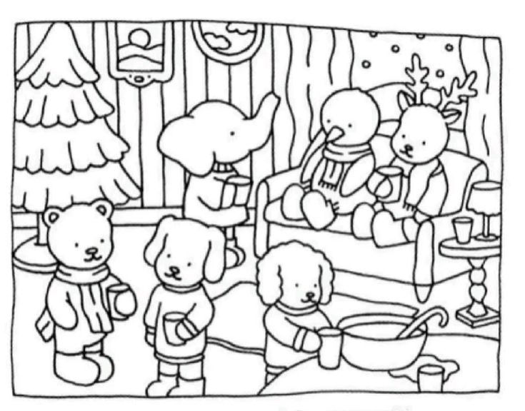 Desenho para colorir e imprimir Bobbie Goods