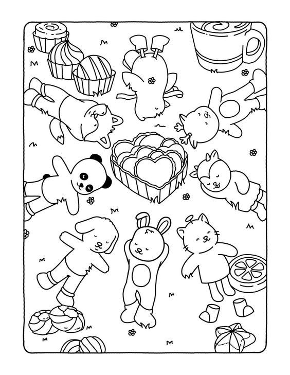 Desenho para colorir e imprimir Bobbie Goods