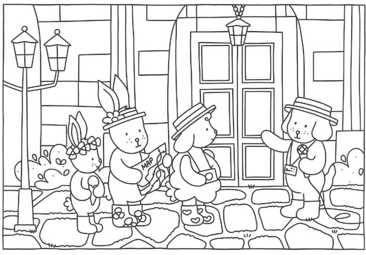 Desenho para colorir e imprimir Bobbie Goods