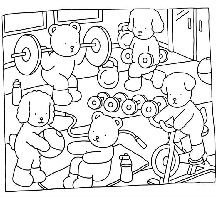 Desenho para colorir e imprimir Bobbie Goods