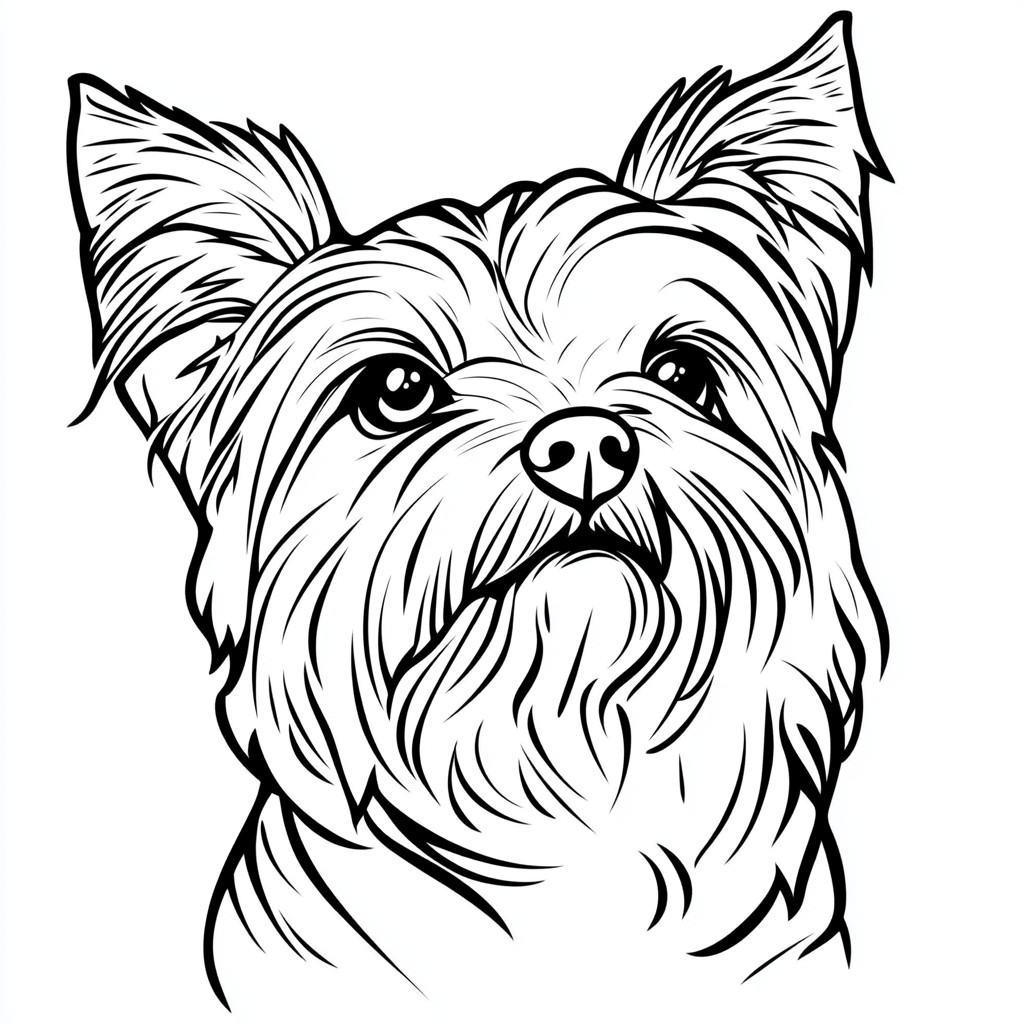 Desenho para colorir e imprimir Cachorro