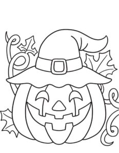 desenho do halloween para colorir 8