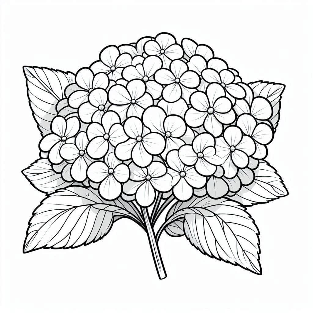 Desenhos de flores para colorir e imprimir