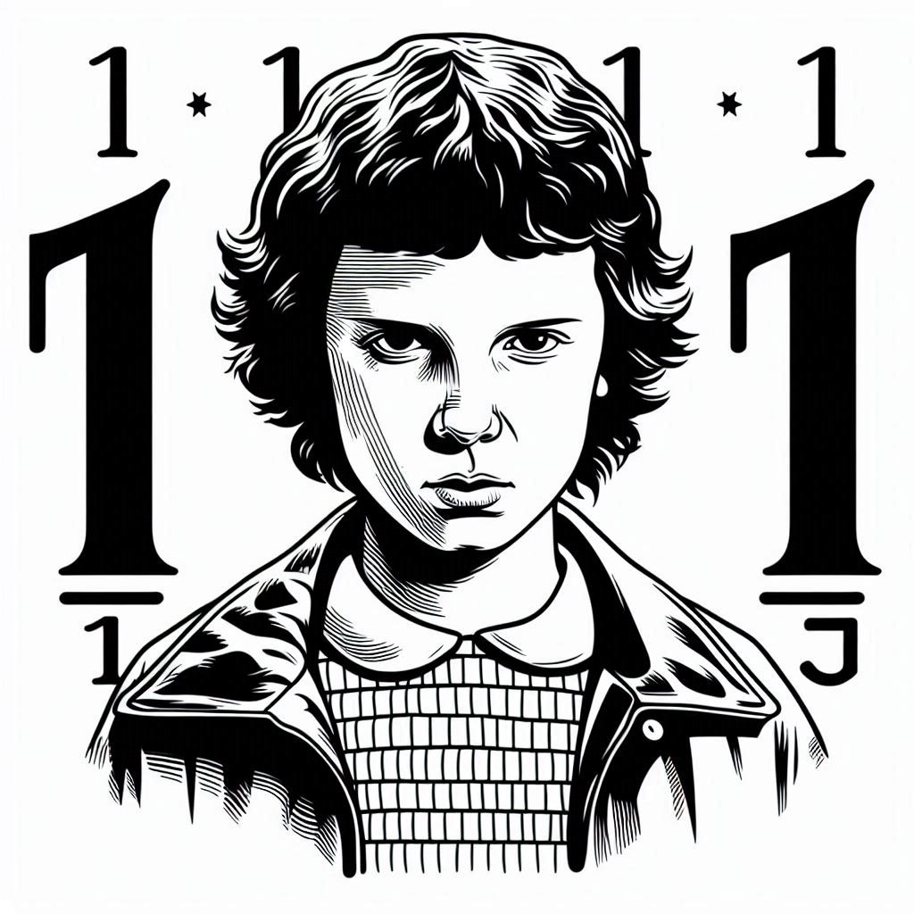 Desenhos stranger things para colorir